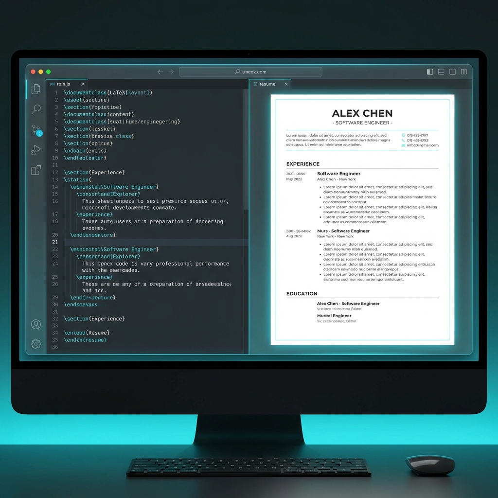 AI LaTeX Resume Builder